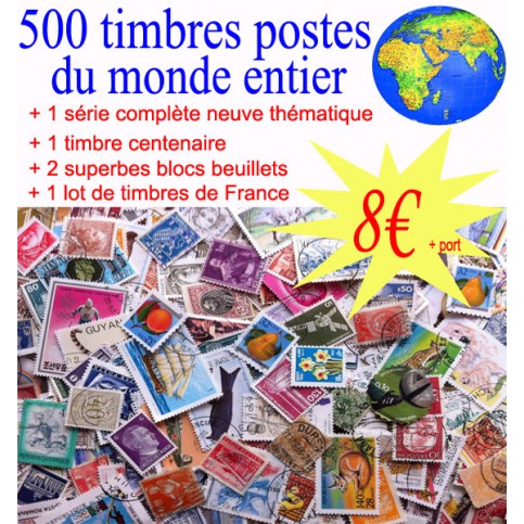 500 timbres du monde