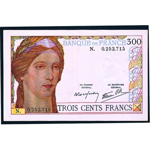 300 Francs Cérès et Mercure