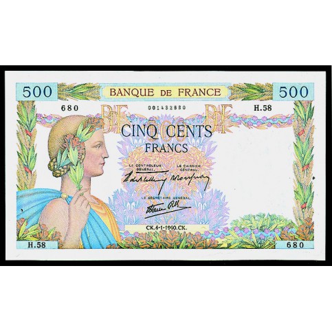 500 Francs LA PAIX