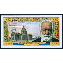 500 Francs VICTOR HUGO