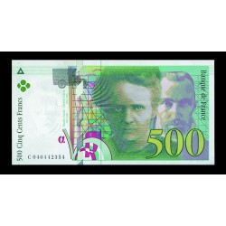 500 Francs MARIE CURIE