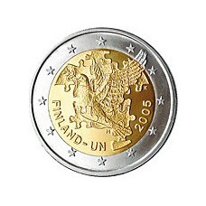 FINLANDE 2005 - 2 EUROS COMMEMORATIVE