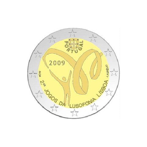 PORTUGAL  2009 - 2 EUROS COMMEMORATIVE