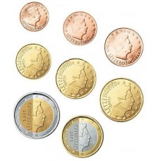 LUXEMBOURG - SERIE COMPLETE DE 1 CENTIME A 2 EUROS