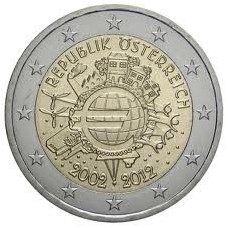 AUTRICHE 2012 - 10 ANS DE L'EURO