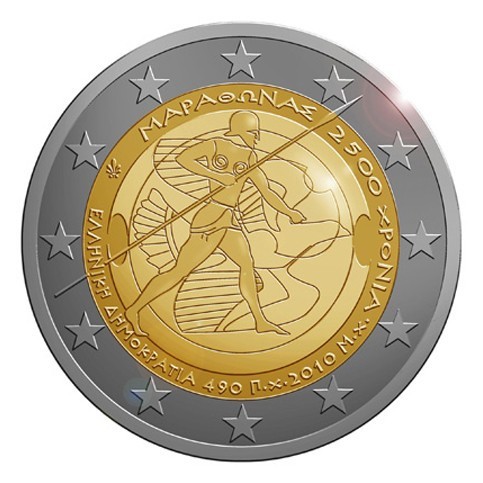 GRECE 2010 - 2 EUROS COMMEMORATIVE