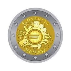 SLOVENIE 2012 - 10 ANS DE L'EURO